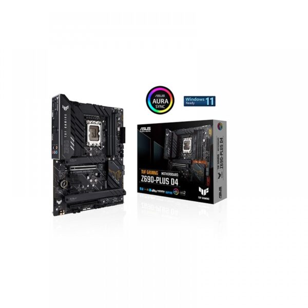 Asus Tuf Gaming Z690-Plus D4 Lga1700 Atx Motherboard (Tuf Gaming Z690-Plus D4)