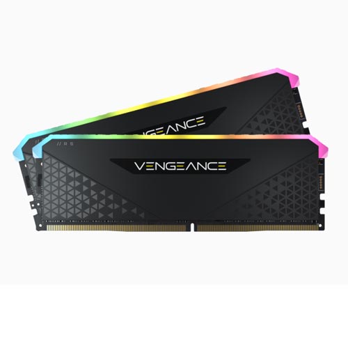 CORSAIR VENGEANCE RGB RS 64GB (2x32GB) DDR4 DRAM 3200MHZ C16 RAM (CMG64GX4M2E3200C16)
