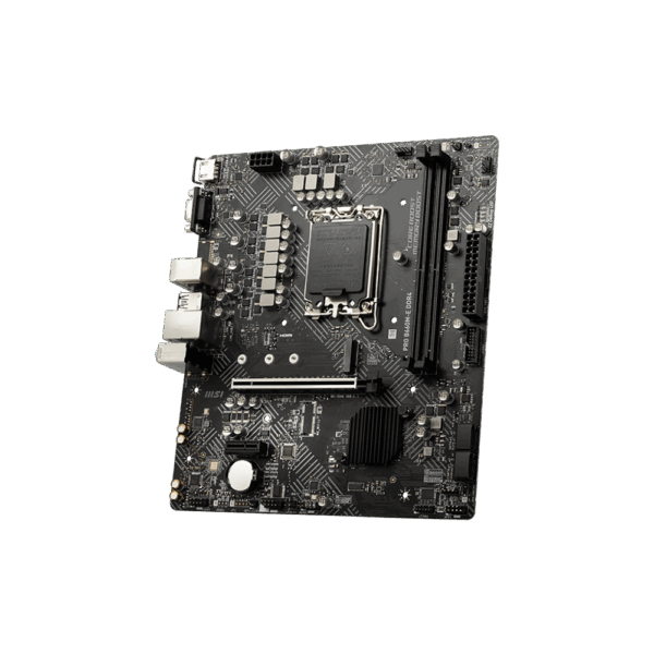 Msi Pro B660M-E Ddr4 Lga1700 Micro Atx Motherboard (Pro B660M-E Ddr4)