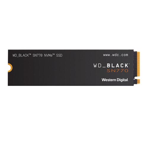 WD BLACK SN770 500GB M.2 2280 NVME SSD (WDS500G3X0E)