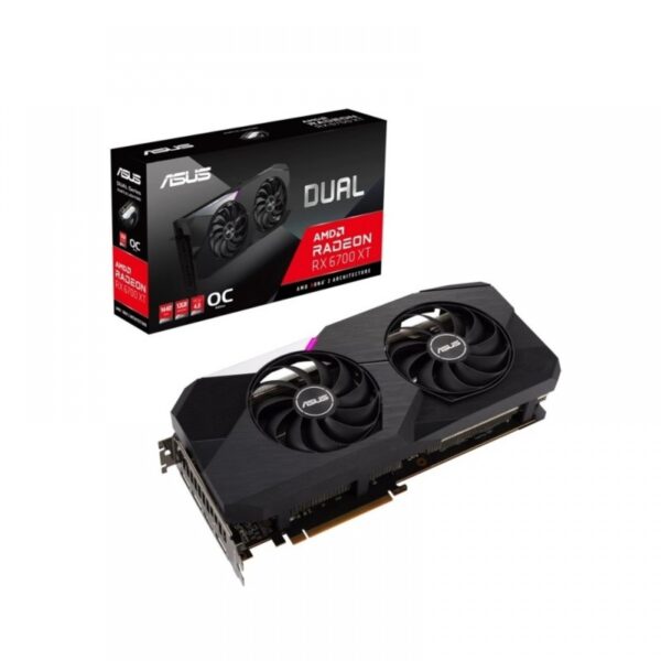 ASUS DUAL RADEON RX 6700 XT OC EDITION 12GB GDDR6 (DUAL-RX6700XT-O12G)