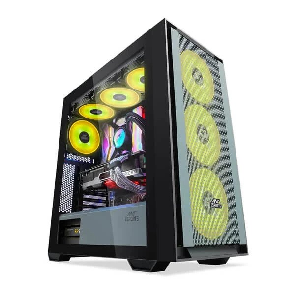 ANT ESPORTS 690 AIR ARGB (E-ATX) MID TOWER CABINET (BLACK) (690-AIR-BLACK)