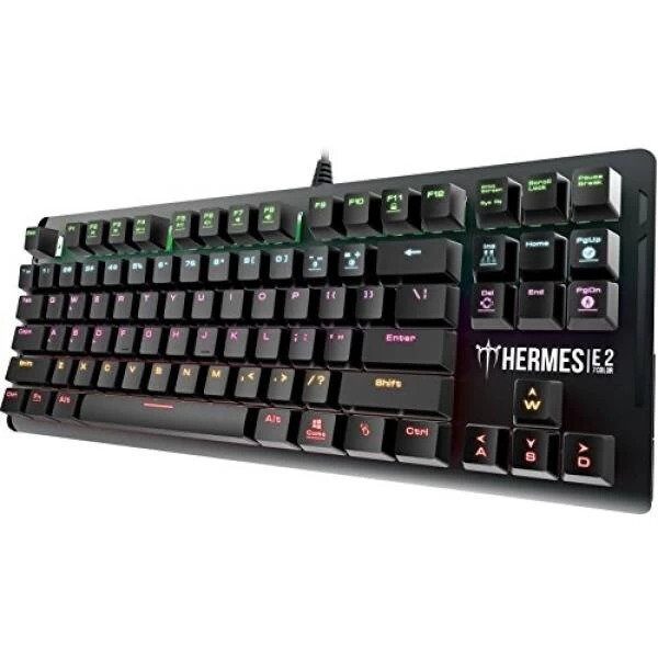 Gamdias Hermes E2 Mechanical Gaming Keyboard Blue Switches With 7 Color Backlight (Hermes-E2)