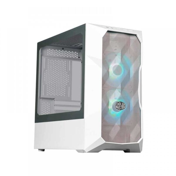 COOLER MASTER MASTERBOX TD300 MESH MICRO-ATX MINI TOWER CABINET (WHITE) (TD300-WGNN-S00)