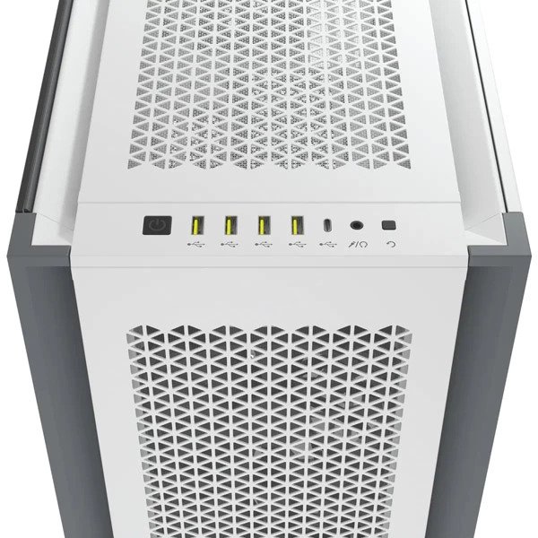 Corsair 7000D Airflow ATX Full Tower Cabinet White|PC Studio