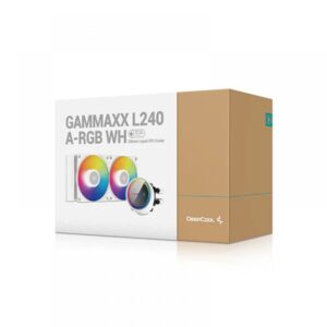 DEEPCOOL GAMMAXX L240 A-RGB WHITE CPU COOLER (DP-H12CF-GL240-ARGB-WH)