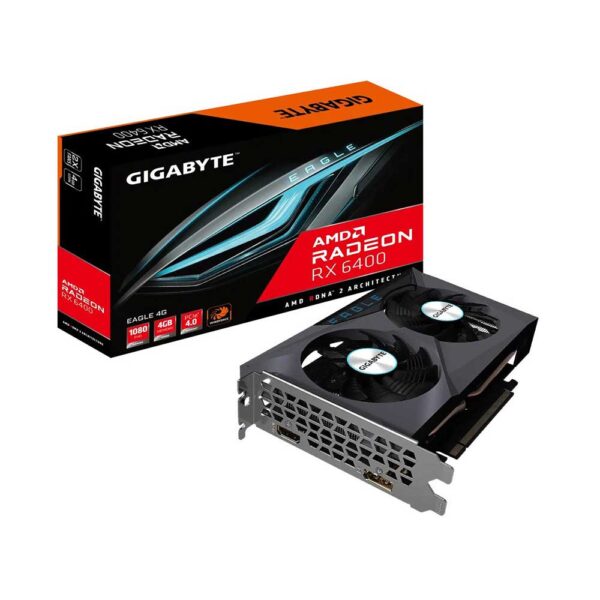 GIGABYTE RADEON RX 6400 EAGLE 4G GRAPHICS CARD (GV-R64EAGLE-4GD)