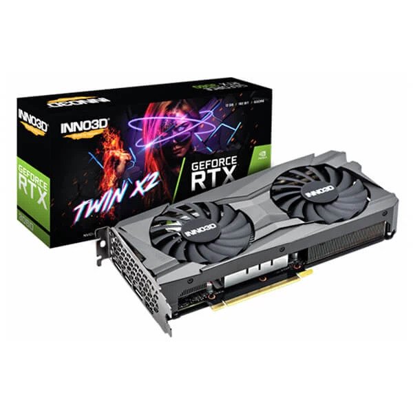 INNO3D RTX 3060 TWIN X2 LHR 12GB GRAPHICS CARD (N30602-12D6-119032AH)