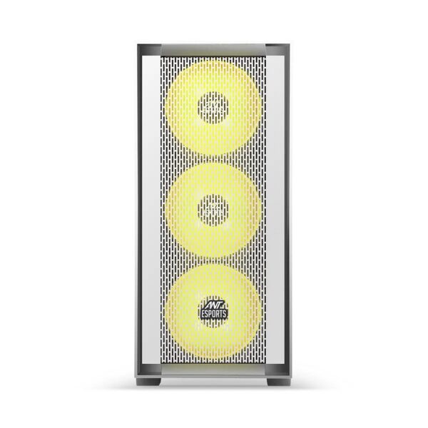 Ant Esports 690 Air White Atx Mid Tower Argb Gaming Cabinet (690Air-Wh)