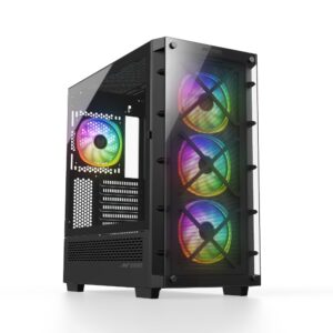 ANT ESPORTS ICE-5000RGB ATX MID TOWER GAMING CABINET (ICE-5000)