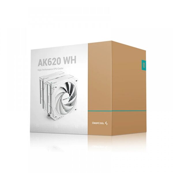 Deepcool Ak620 Wh Cpu Air Cooler (R-AK620-WHNNMT-G-1)