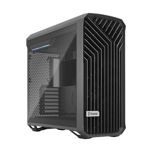 FRACTAL DESIGN TORRENT GREY E-ATX TEMPERED GLASS WINDOW HIGH-AIRFLOW MID TOWER CABINET (FD-C-TOR1A-02)