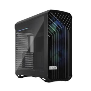 Fractal Design Torrent Rgb Black E-Atx Tempered Glass Window High-Airflow Mid Tower Cabinet (Fd-C-Tor1A-04)
