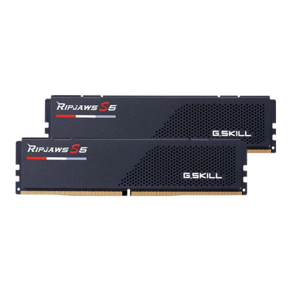 GSKILL RIPJAWS S5 32GB (16GBx2) DDR5 5600MHZ DESKTOP RAM (MATTE BLACK) (F5-5600U3636C16GX2-RS5K)