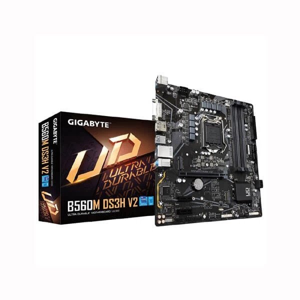 GIGABYTE B560M DS3H V2 LGA1200 MICRO-ATX MOTHERBOARD (B560M-DS3H-V2)