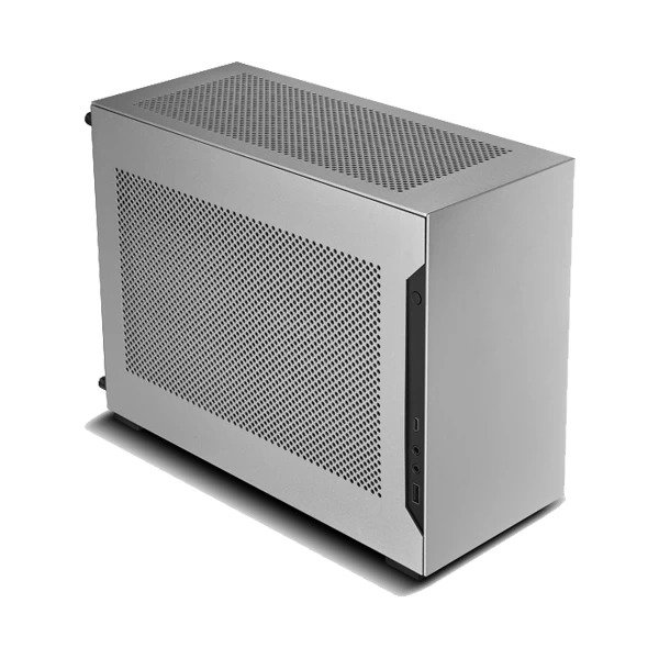 LIAN LI A4 H2O A4 M-ITX MICRO TOWER CABINET WITH MESH SIDE PANEL (SILVER) (G99-A4H2OA4-IN)