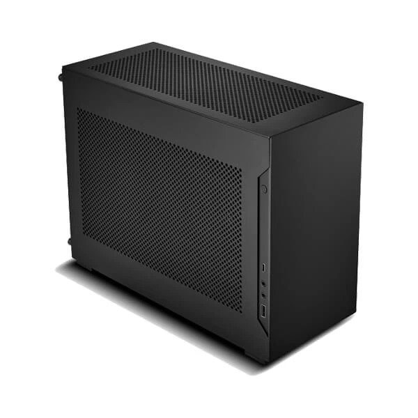 LIAN LI A4 H2O M-ITX MICRO TOWER CABINET WITH PCIE 4.0 RISER CABLE (BLACK) (G99-A4H2OX4-IN)