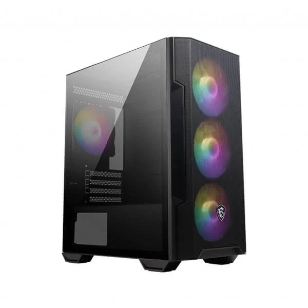 MSI MAG FORGE M100R ARGB M-ATX MINI TOWER CABINET (BLACK) (MAG-FORGE-M100R)