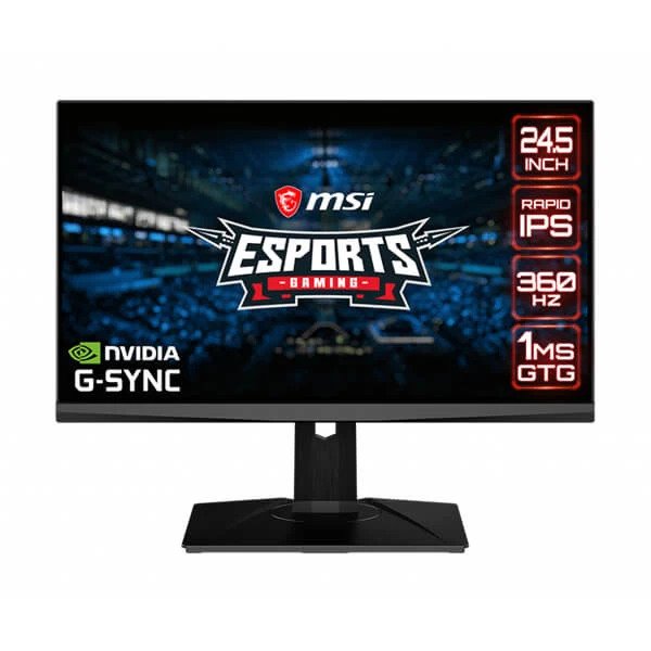MSI OCULUX NXG253R 25 INCH 109.63% SRGB FRAMELESS GAMING MONITOR (OCULUX-NXG253R)