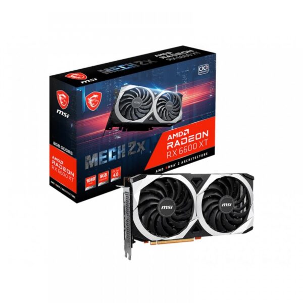 MSI RADEON RX 6600 XT MECH 2X 8G OC GDDR6 GRAPHICS CARD