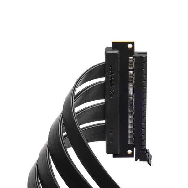 Phanteks Pci-E 4.0 X16 300Mm Riser Cable (Black) (Ph-Cbrs4.0-Fl30)