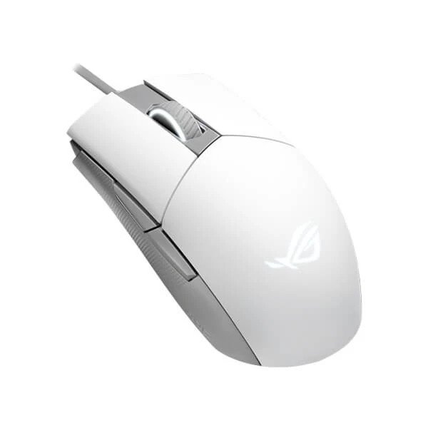 Asus Rog Strix Impact II Gaming Mouse (Moonlight White) (Rog-Strix-Impact-II-ML)