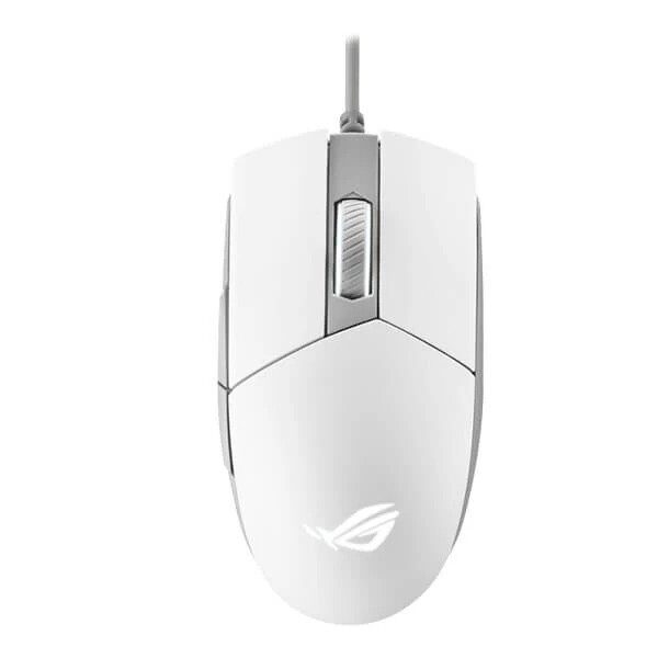 Asus Rog Strix Impact II Gaming Mouse (Moonlight White) (Rog-Strix-Impact-II-ML)