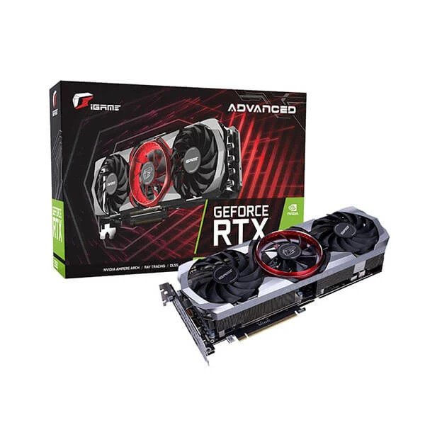 Colorful IGame Rtx 3080 Advanced Oc Lhr-V 10Gb Gaming Graphics Card (G-I3080AD-OC10GLHR)