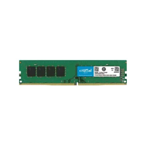 Crucial Udimm Dddr4 8Gb Single Channel Desktop Ram (CB8QU2666)