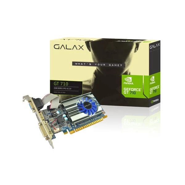 Galax Gt 710 2Gb Gddr3 Graphics Card (71gph4hxj4fn)