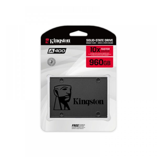 Kingston A400 2.5 Inch SATA 960GB SSD (SA400S37/960G)