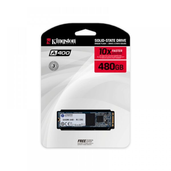 Kingston A400 M.2 SATA 480GB SSD (SA400M8/480G)