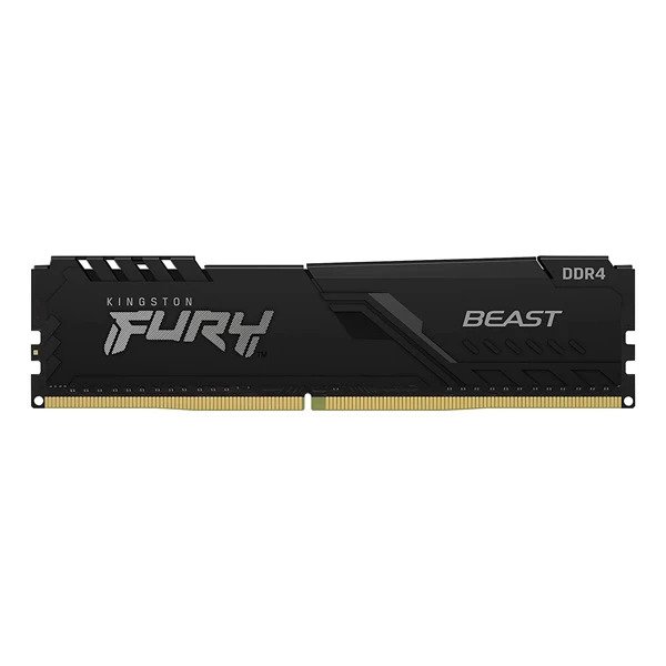 Kingston Fury Beast 16GB (16GBx1) Ddr4 3200MHz Ram (Black) (Kf432c16bb1-16)