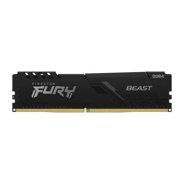 Kingston Fury Beast 32GB (32GBx1) DDR4 3200MHz Desktop Ram (Black) (KF432C16BB-32)