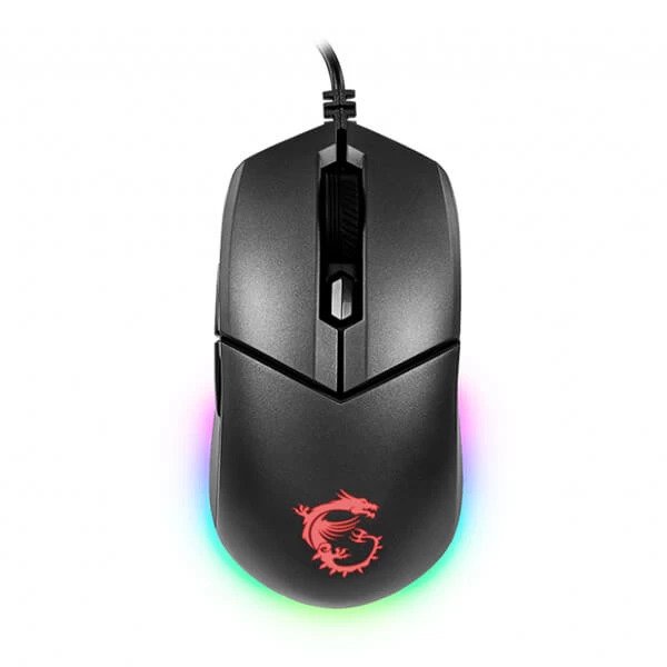 MSI Clutch GM11 Ergonomic Wired Gaming Mouse (Clutch-Gm11)