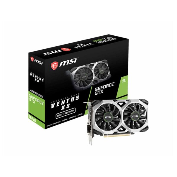 Msi GeForce GTX 1650 Ventus XS 4g Gddr5 OCV1 Graphics Card