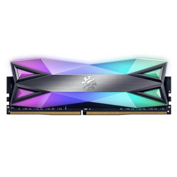 Adata Xpg Spectrix D60g Rgb 8GB (8GBX1) Ddr4 3600MHz Desktop Ram (AX4U36008G18A-ST60)