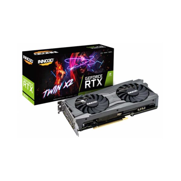 Inno3D GeForce RTX 3070 Twin X2 Lhr Graphics Card (N30702-08D6-171032LH)