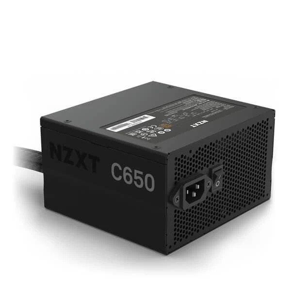 Nzxt C650 650 Watt 80 Plus Bronze Semi Modular Power Supply (PA-6B1BB-IN)
