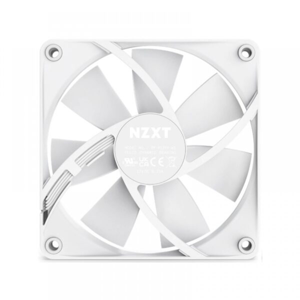 Nzxt F120p 120m Static Pressure Fan (White) (RF-P12SF-W1)