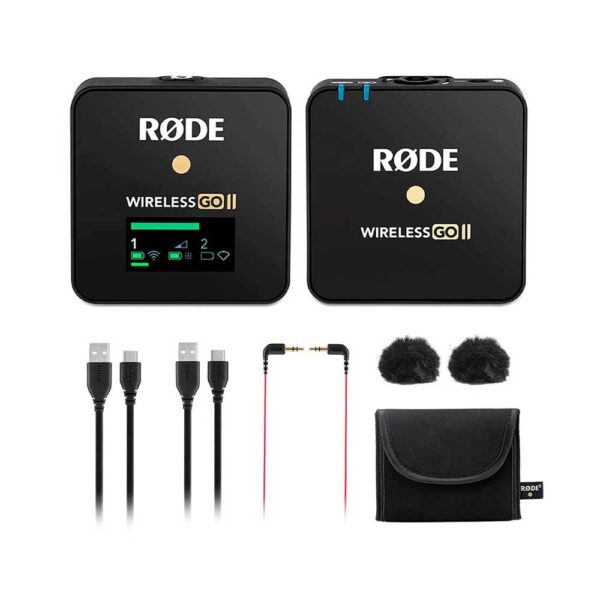 Rode Wireless GO II Single Channel Wireless Microphone System (Black)