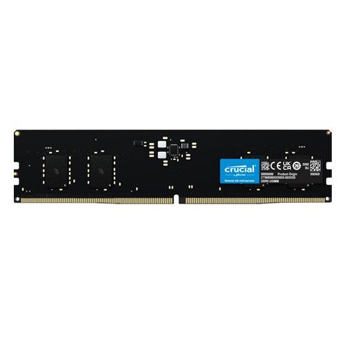 Crucial 8GB(1x8GB) Ddr5 4800MHz Desktop Ram (CT8G48C40U5)