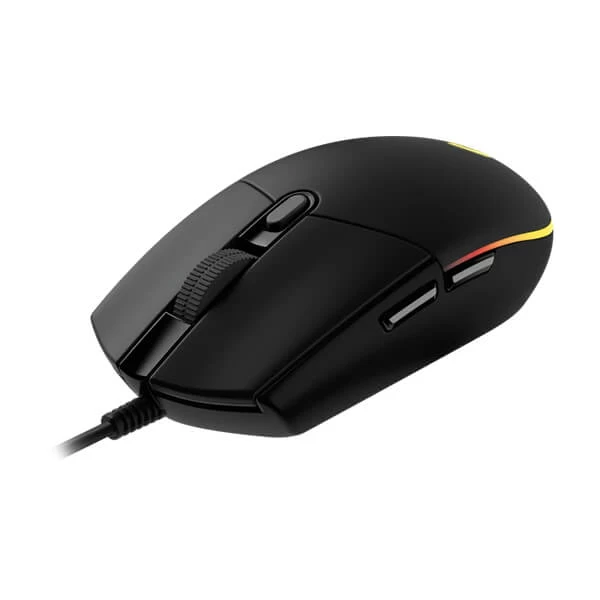 Logitech G203 Lightsync Rgb Wired Gaming Mouse (Black) (910-005790)