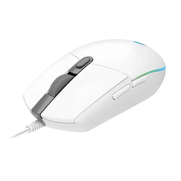 Logitech G203 Lightsync Rgb Wireless Gaming Mouse (White) (910-005791)
