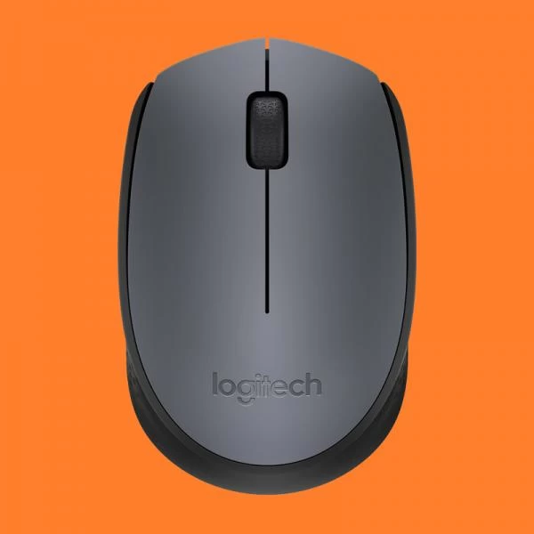 Logitech M170 Wireless Mouse (M170-GREY-BLACK)