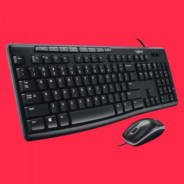 Combo logitech online mk200