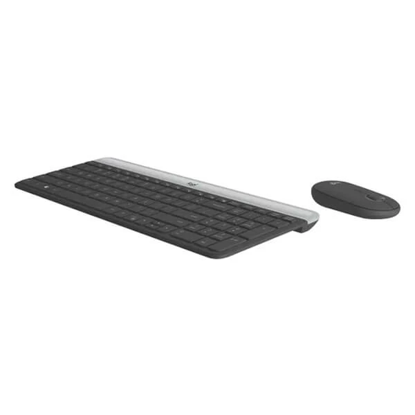 Logitech MK470 Slim Wireless Keyboard And Mouse Combo (Graphite) (920-009182)
