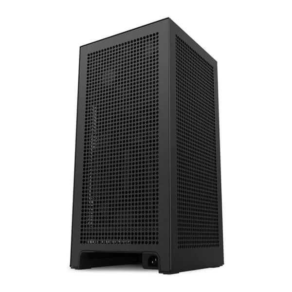 Nzxt H1 Version 2 With Psu, Aio And Riser Card M-Itx Mini Tower Cabinet (Matte Black) (CS-H11BB-IN)