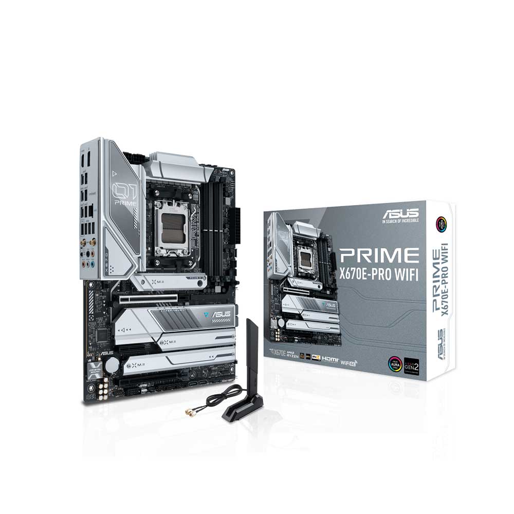 Asus Prime X670E-Pro Wifi Am5 Atx Motherboard (PRIME-X670E-PRO-WIFI)