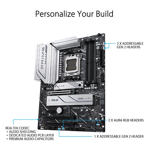 Asus Prime X670-P Am5 Atx Motherboard (PRIME X670-P)